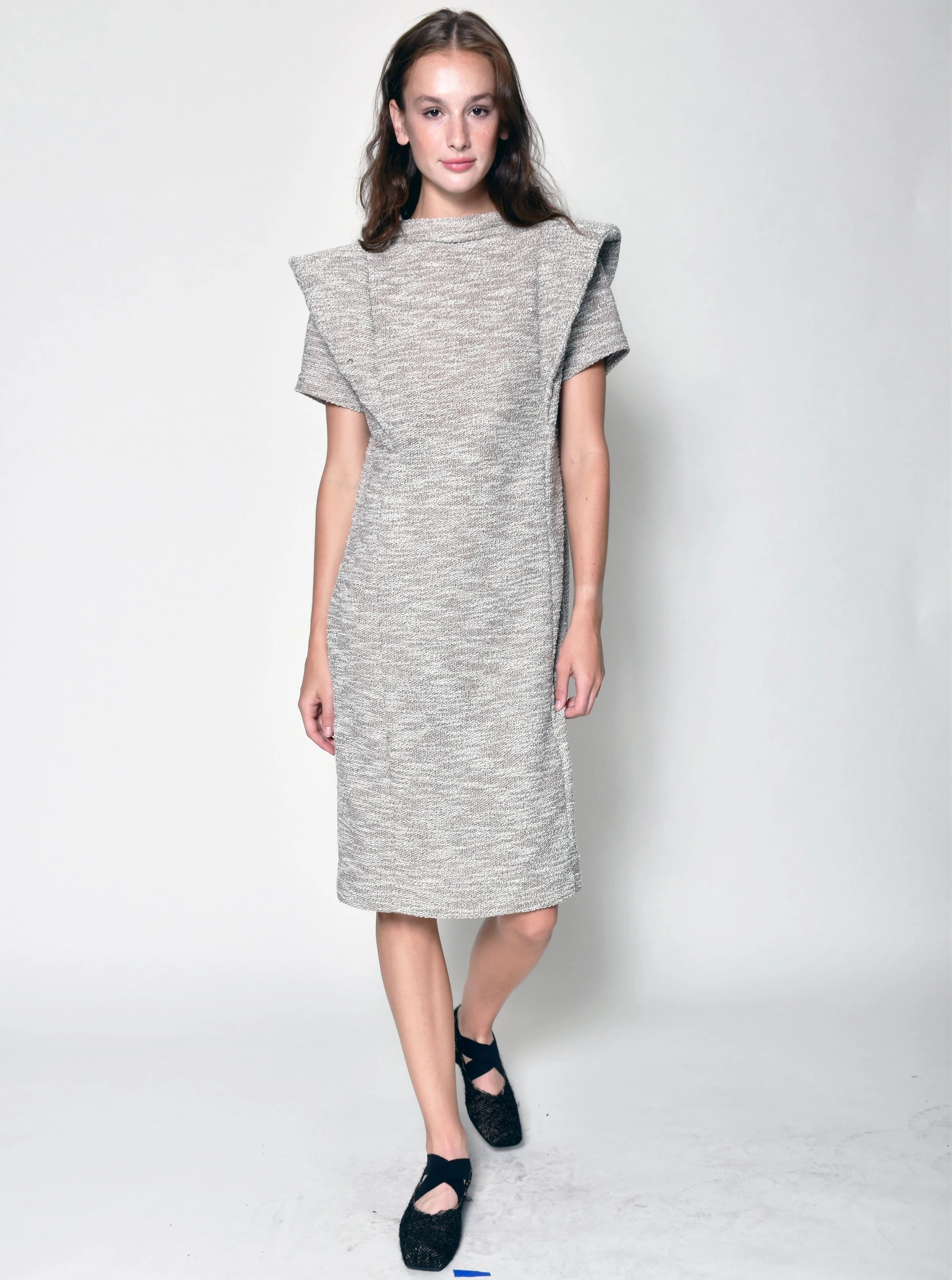 SLUB KNIT MERCURY SWEATER DRESS