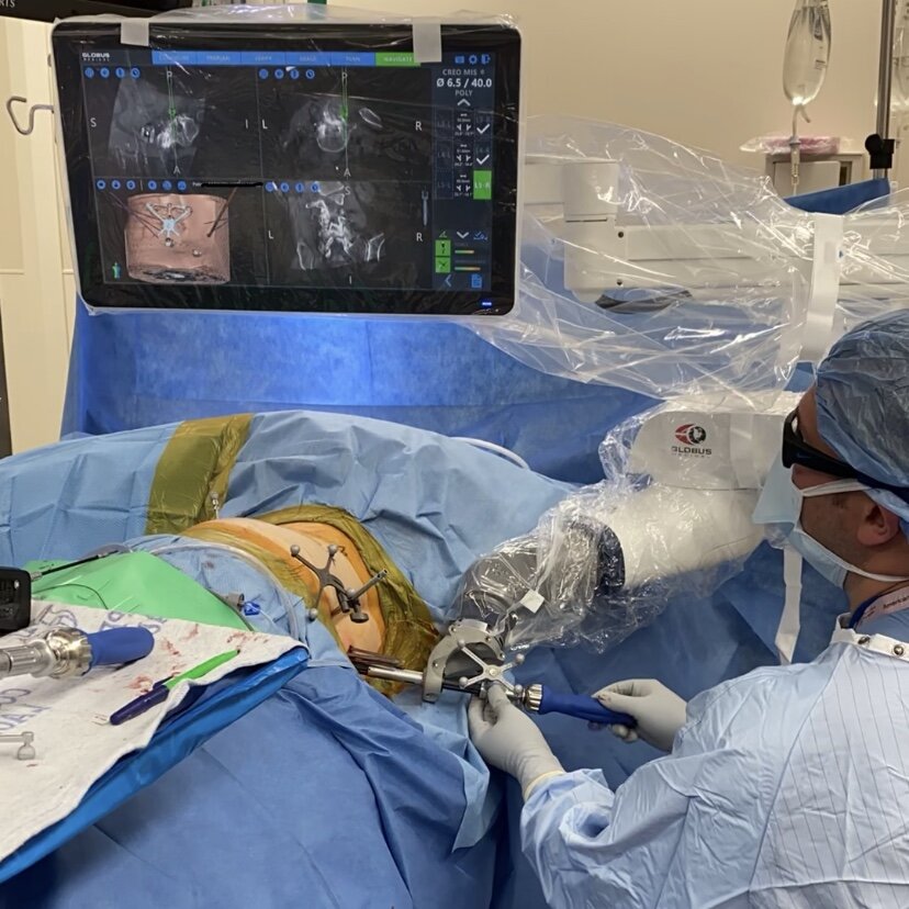 Robotic Spine Surgery — Michael Gallizzi MD.MS.FAAOS