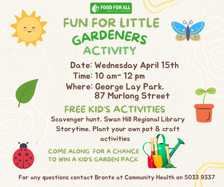 Fun for Little Gardeners activity