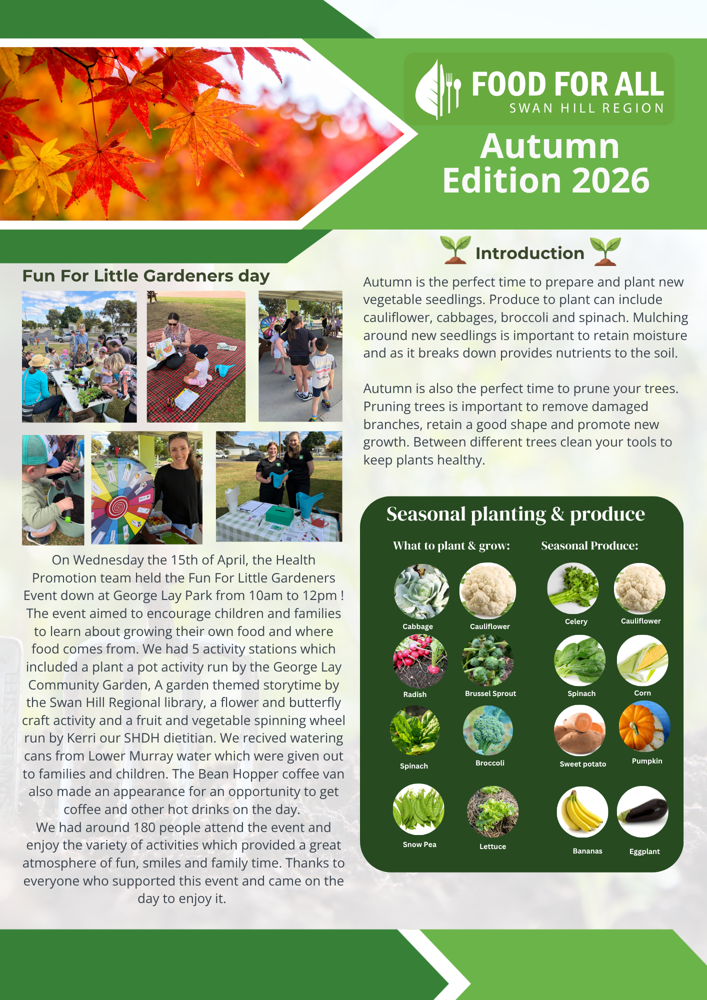 Autumn Newsletter- April 2026