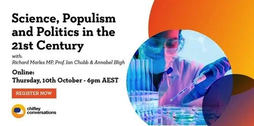 Science, populism and politics in the 21st century