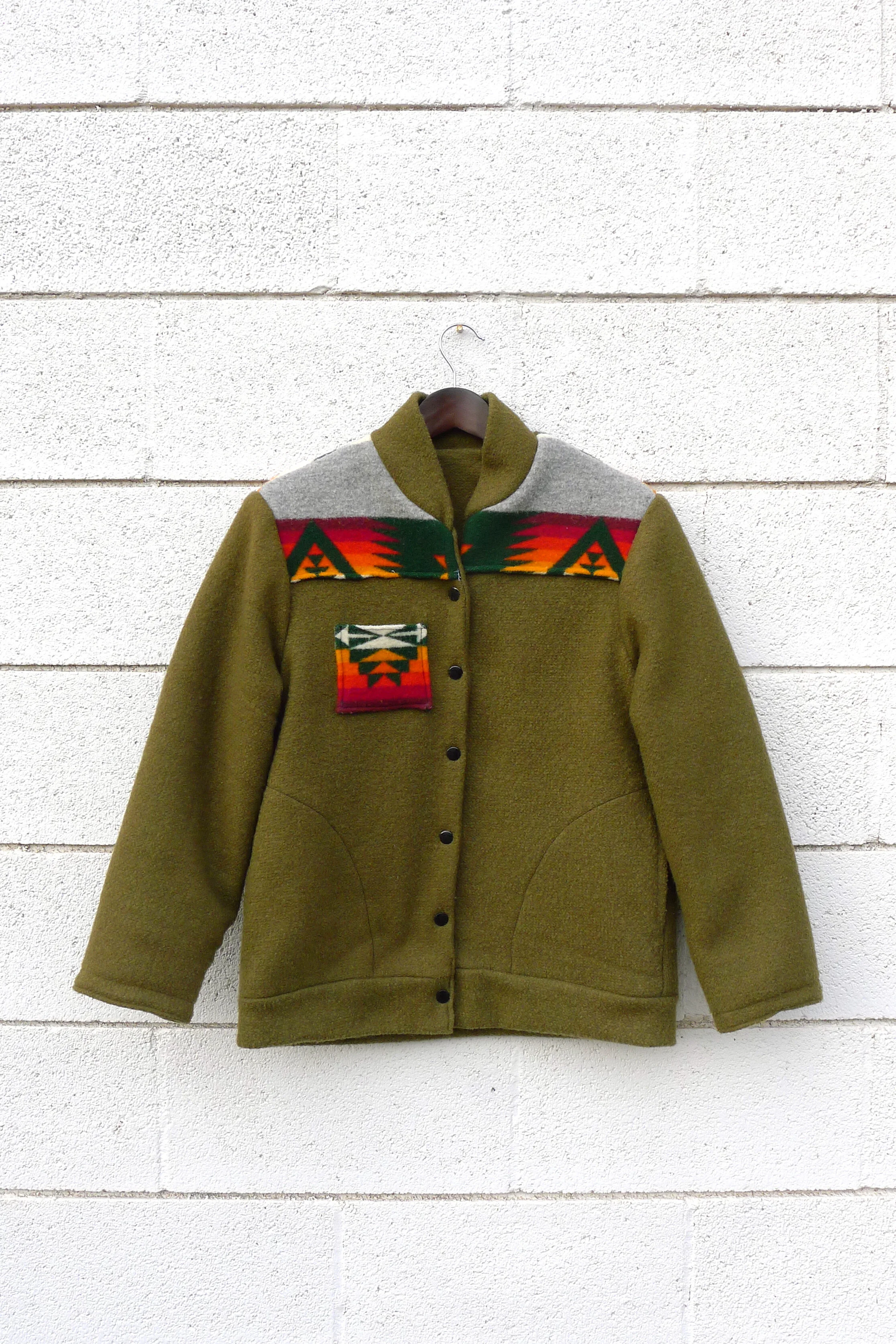 Wool Bomber Coat