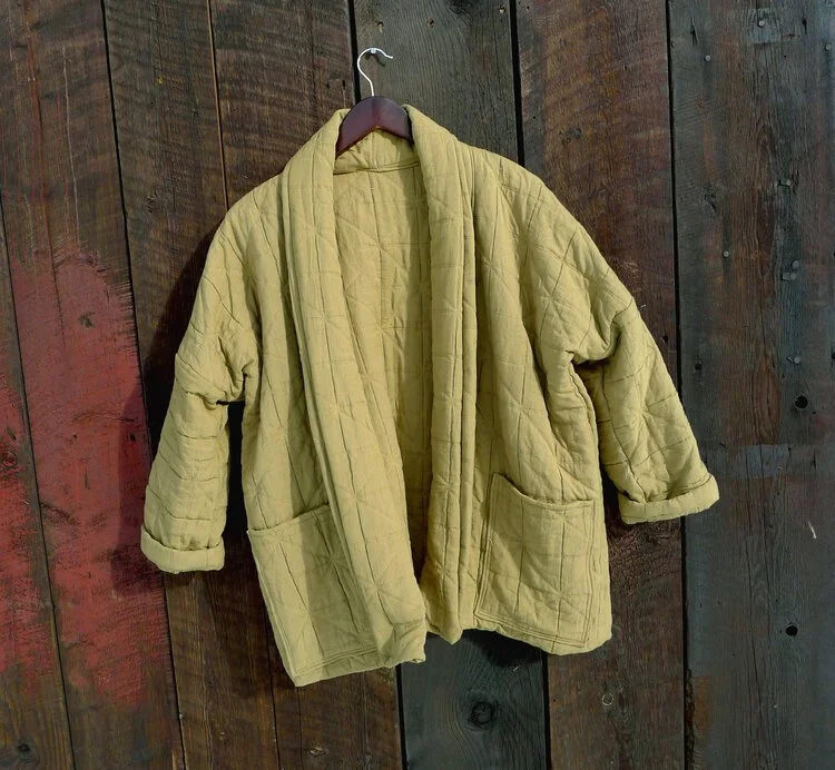 Kimono in Woodland Green MEDIUM