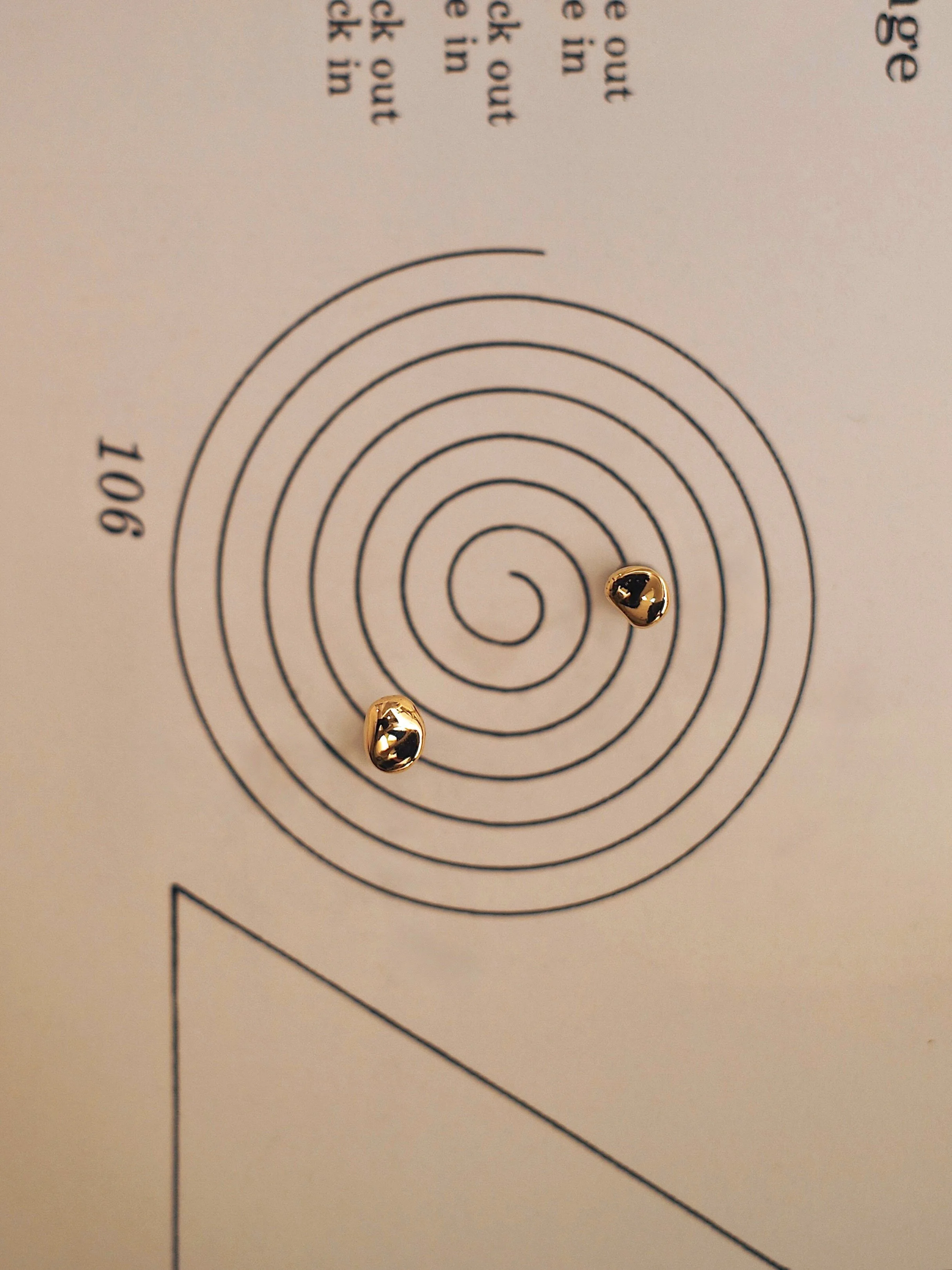 talisman mini orb stud