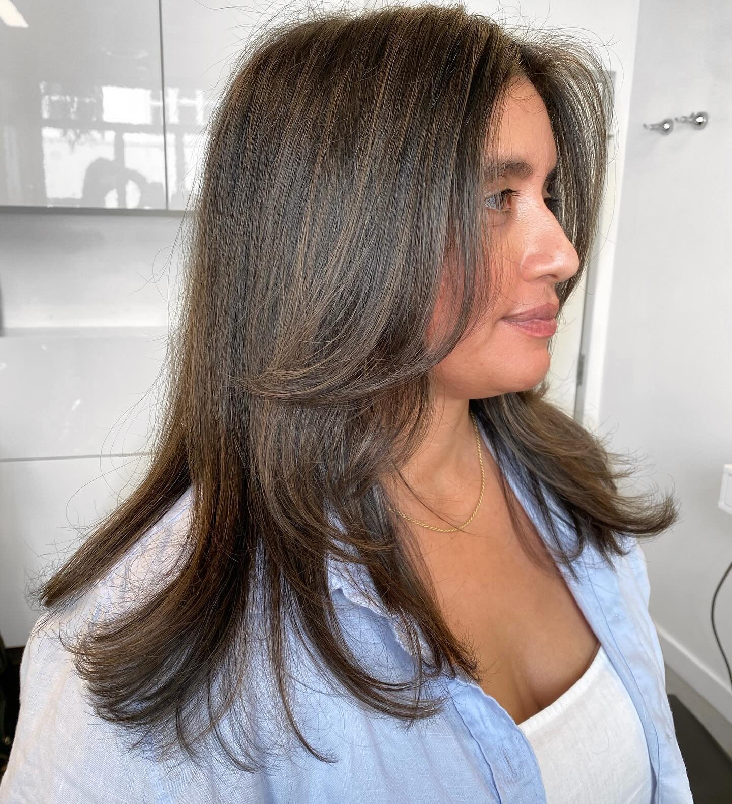 Fabiola&rsquo;s signature ash brown 🩶