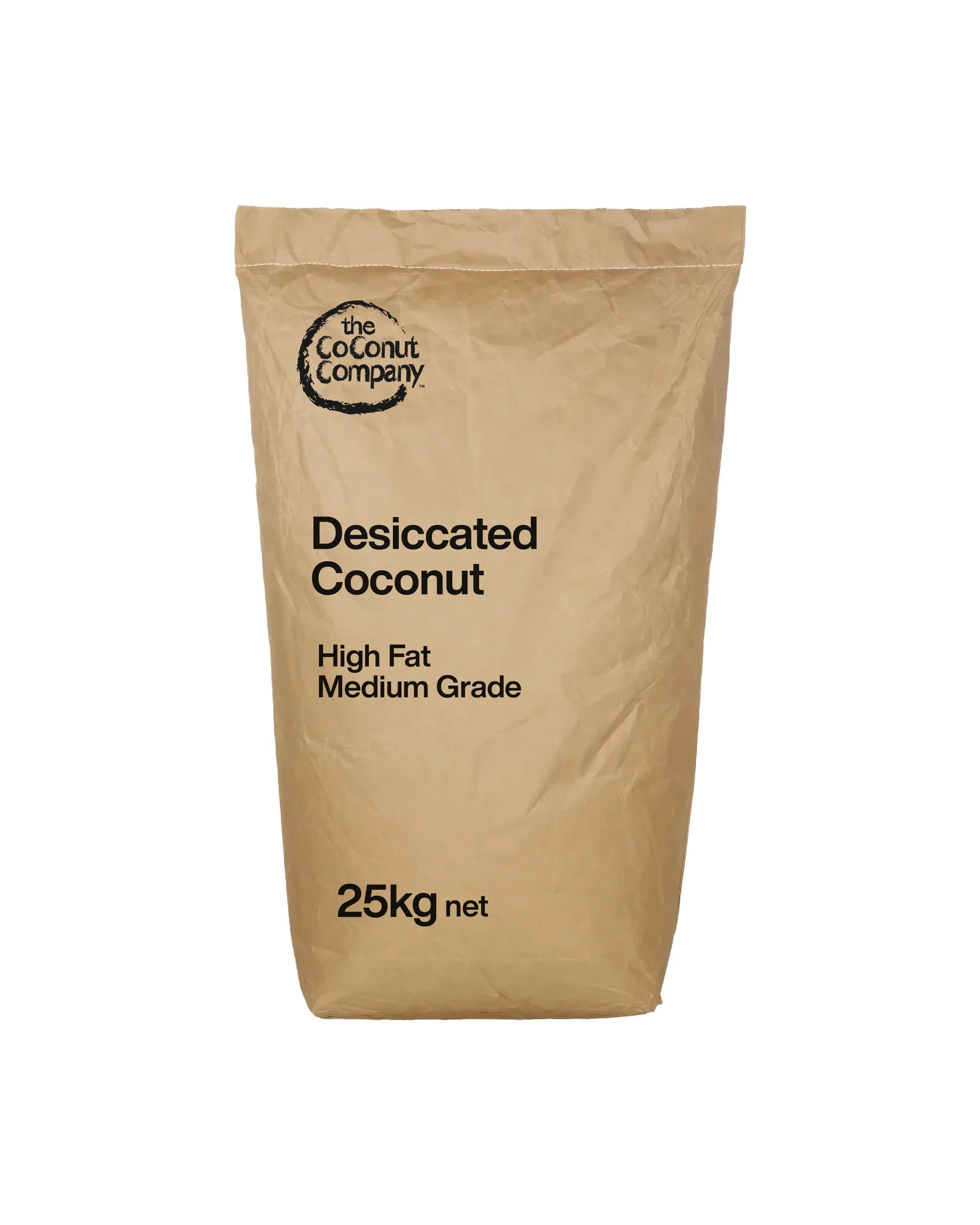 Desiccated Coconut – Medium grade 65% fat - S02 free – 25kg sack