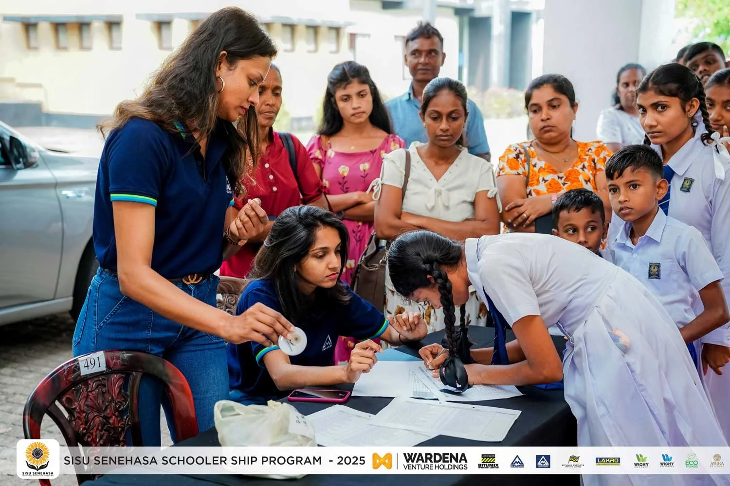 medical camp in sri lanka with the coconut company