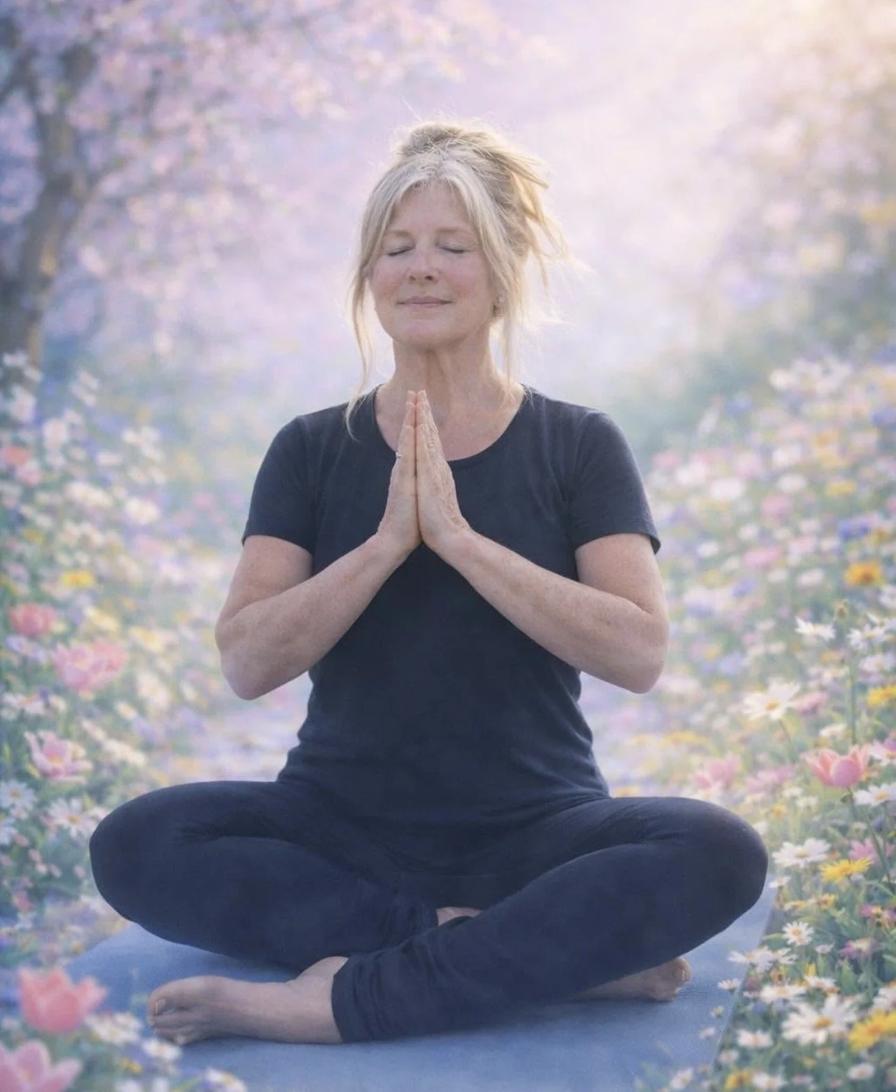 Root, Realign, Renew: A Hip-Centered Practice taught by Sandy Moller, certified Iyengar Yoga Instructor