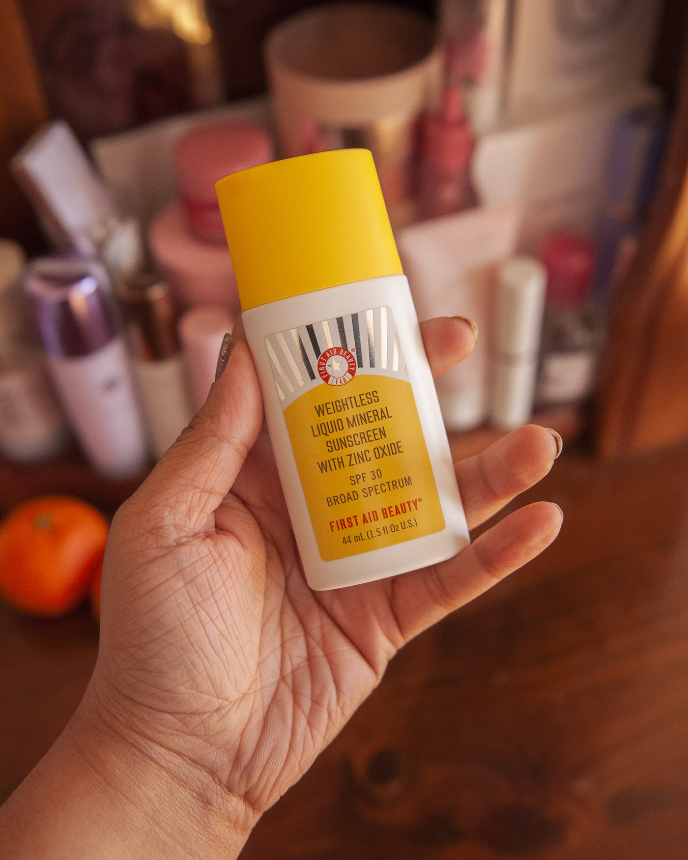 First Aid Beauty Weightless Liquid Mineral Sunscreen with Zinc