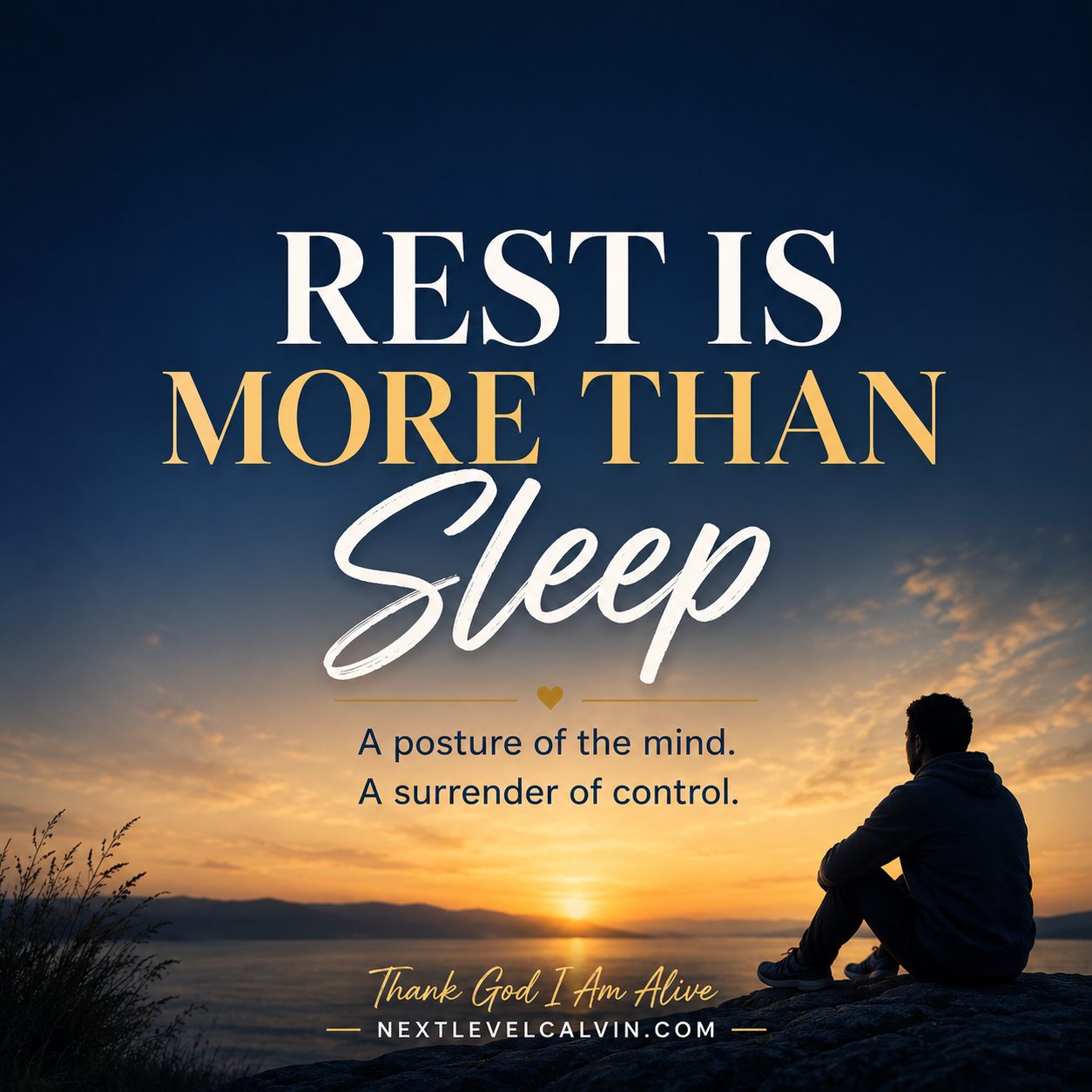 What Does Rest Mean Beyond Sleep?
