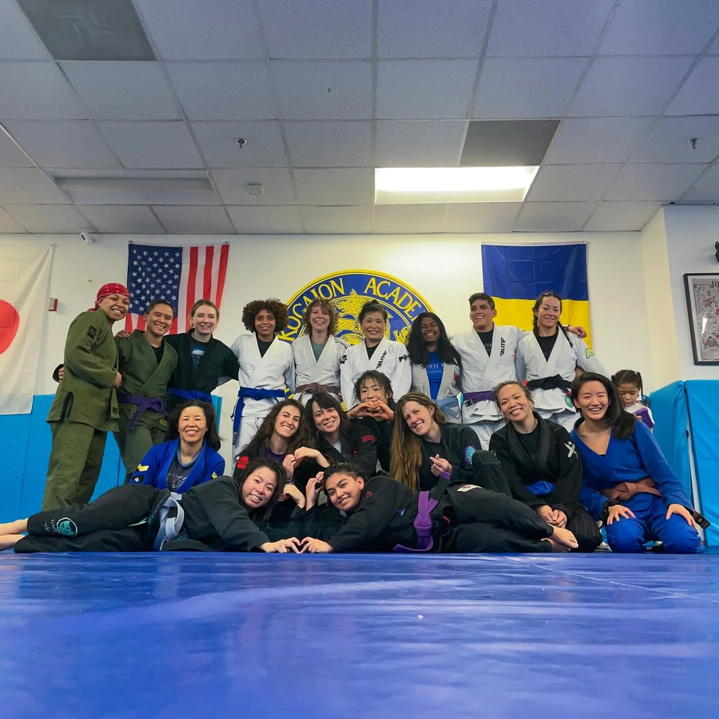 12:30pm Sunday. Last women&rsquo;s open mat of 2025. What a year 🎂