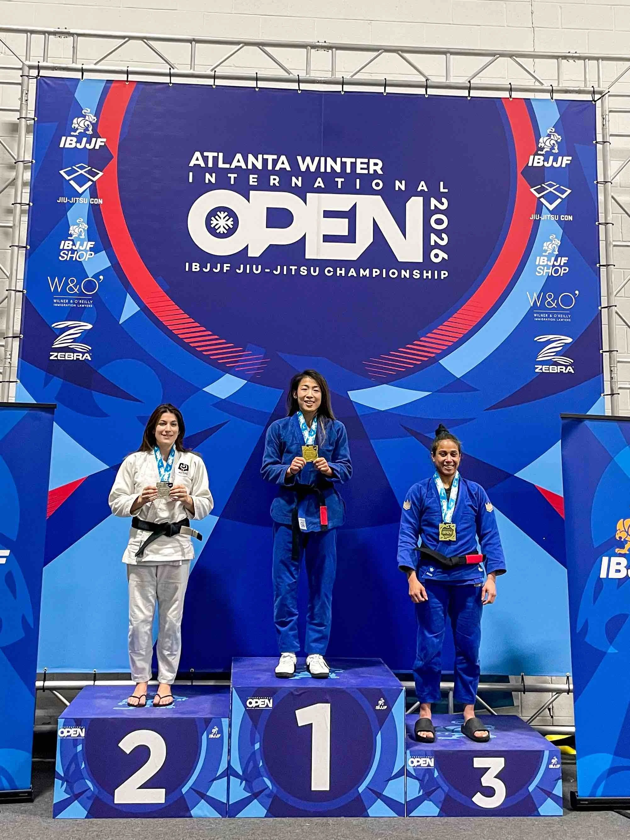 IBJJF Atlanta Open Gold Podium