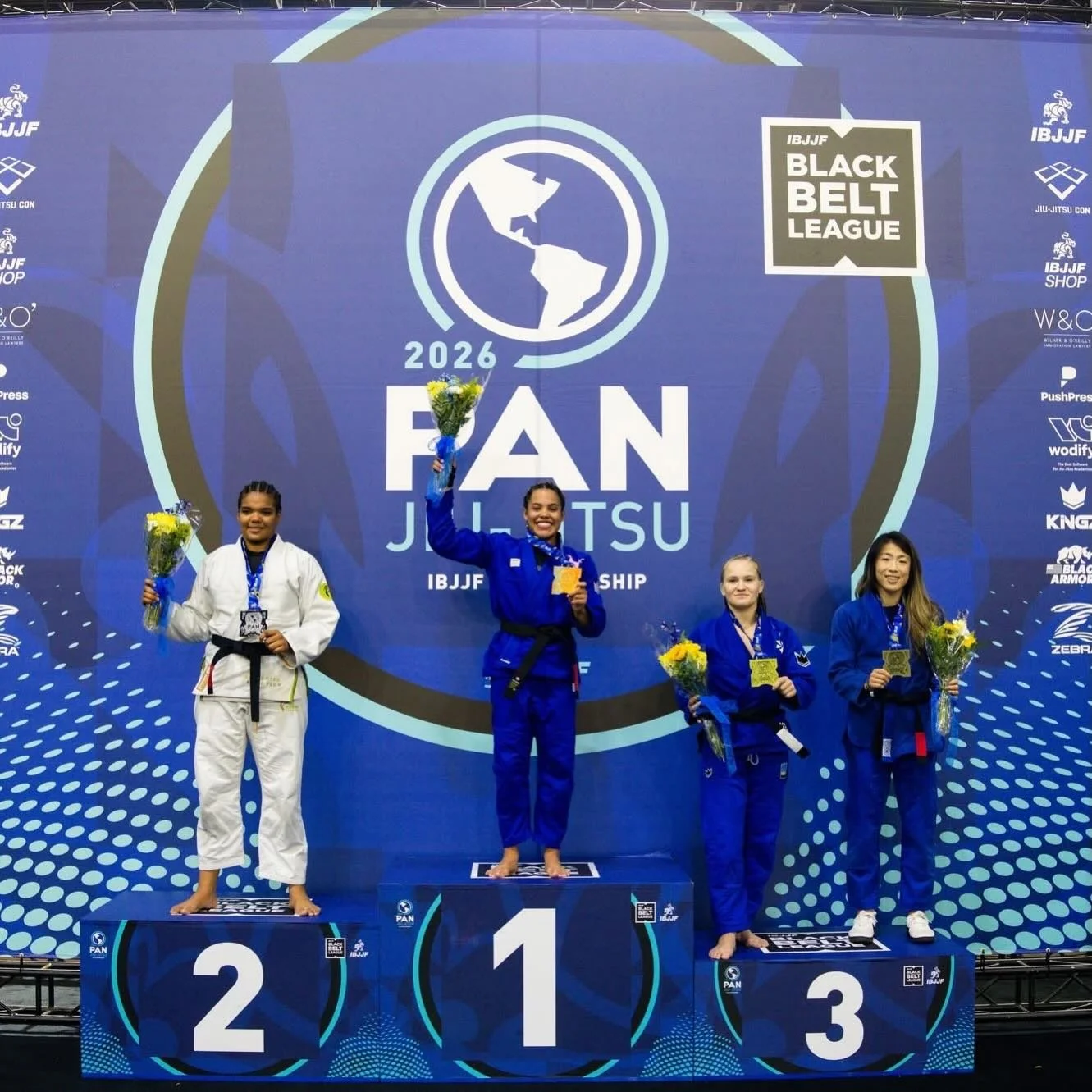Coach Beatrice Wins Bronze in IBJJF Pan American Open Class | BJJ in Arlington VA
