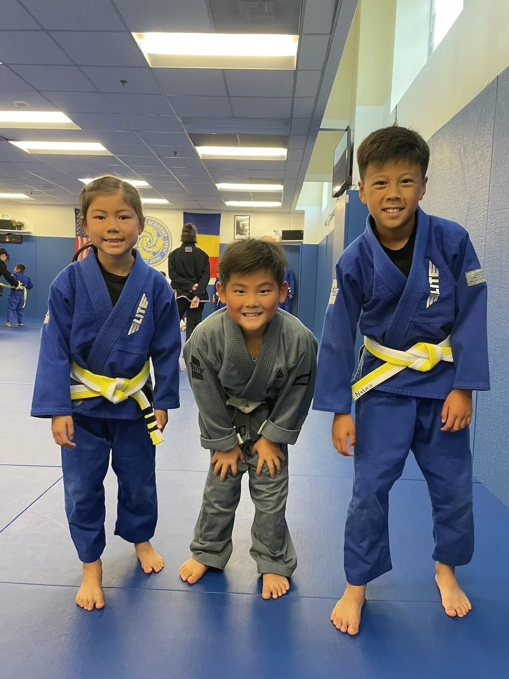 Successful Kids BJJ &amp; Judo Belt Testing in Arlington, VA