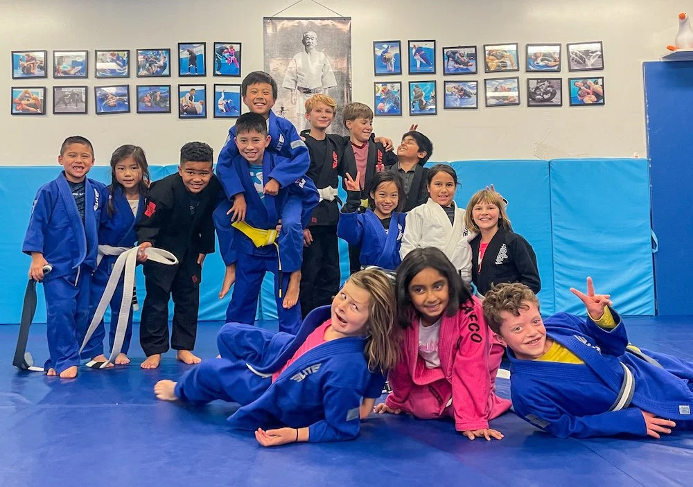 Kids BJJ class for ages 8-12 in Arlington, VA