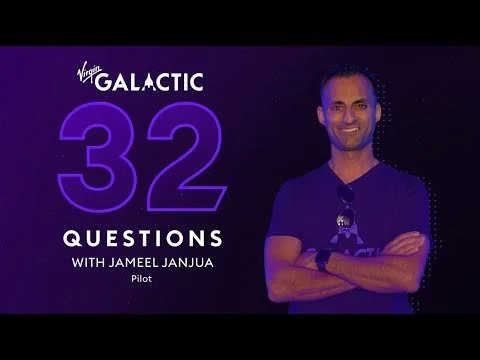 32 Questions with Virgin Galactic Pilot Jameel Janjua
