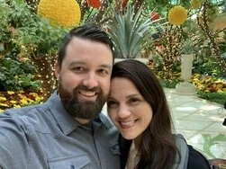A very flattering picture of us in Las Vegas.