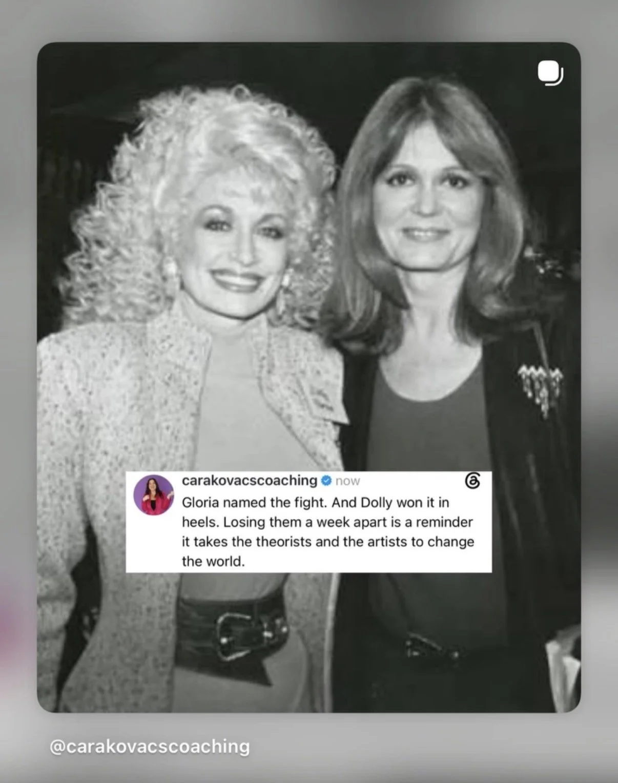 Dolly and Gloria
