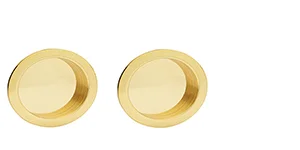 Flush pulls - round