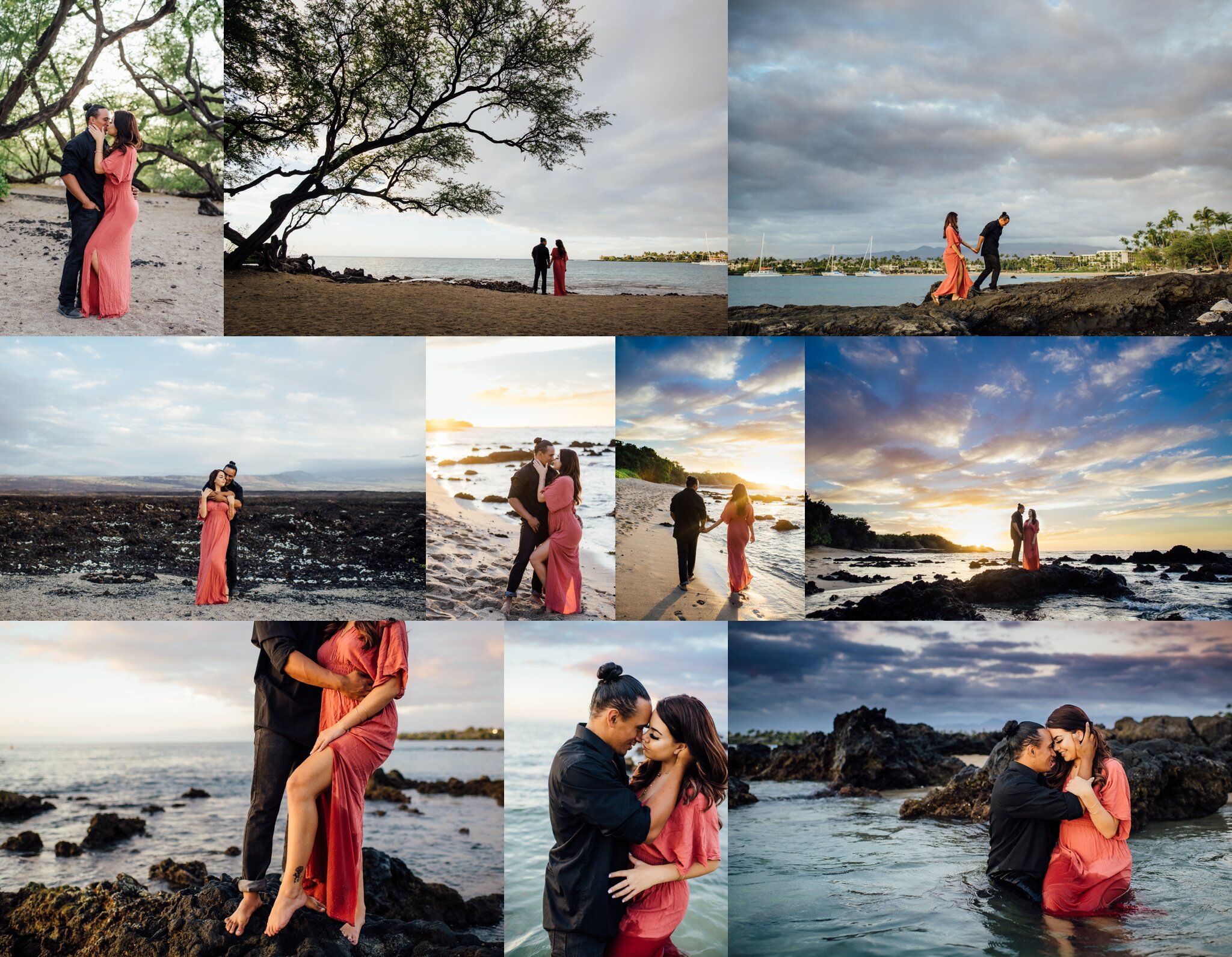 South Anaehoomalu Bay Elopement Big Island Wedding Officiant