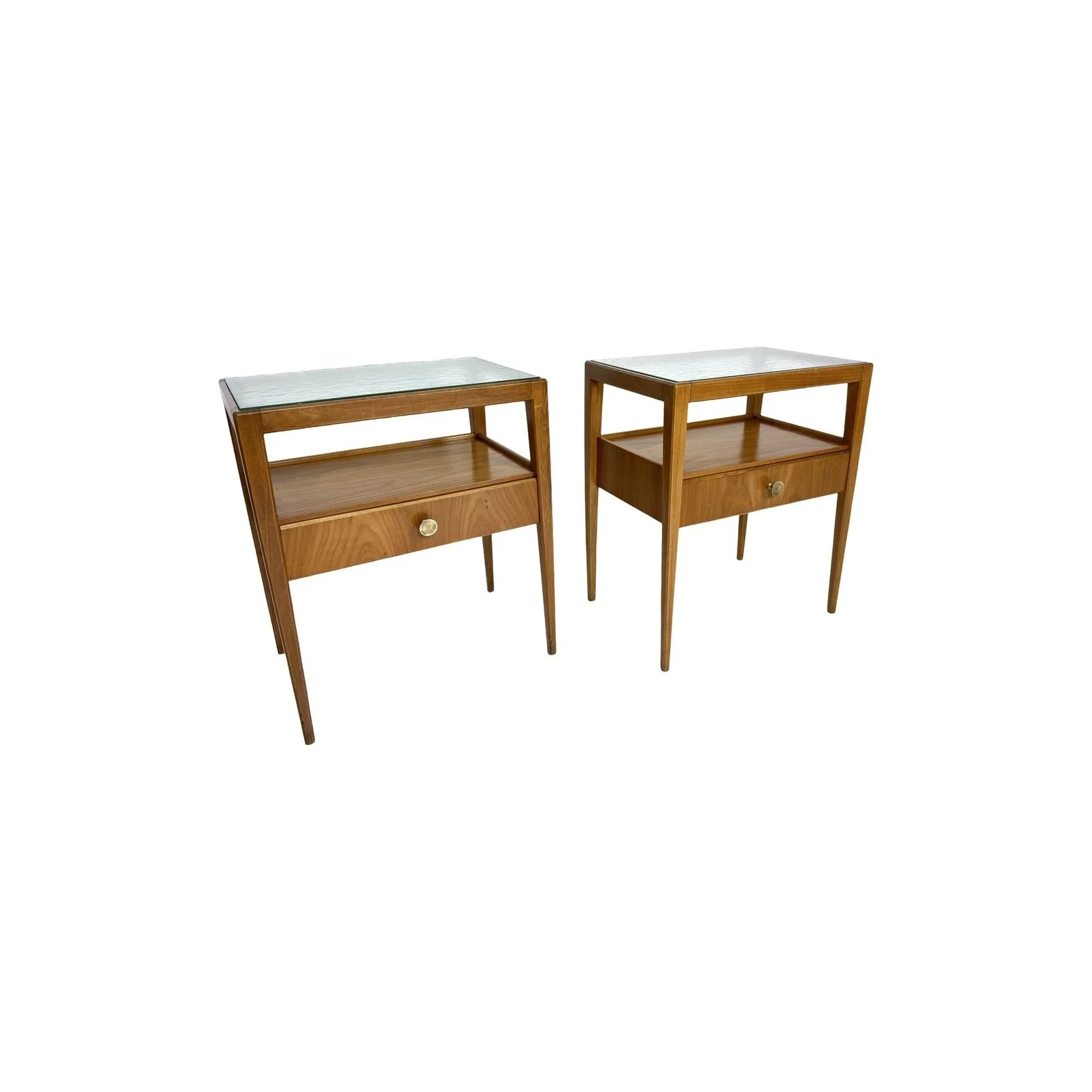 Mid Century Scandinavian Bedside Cabinets T348
