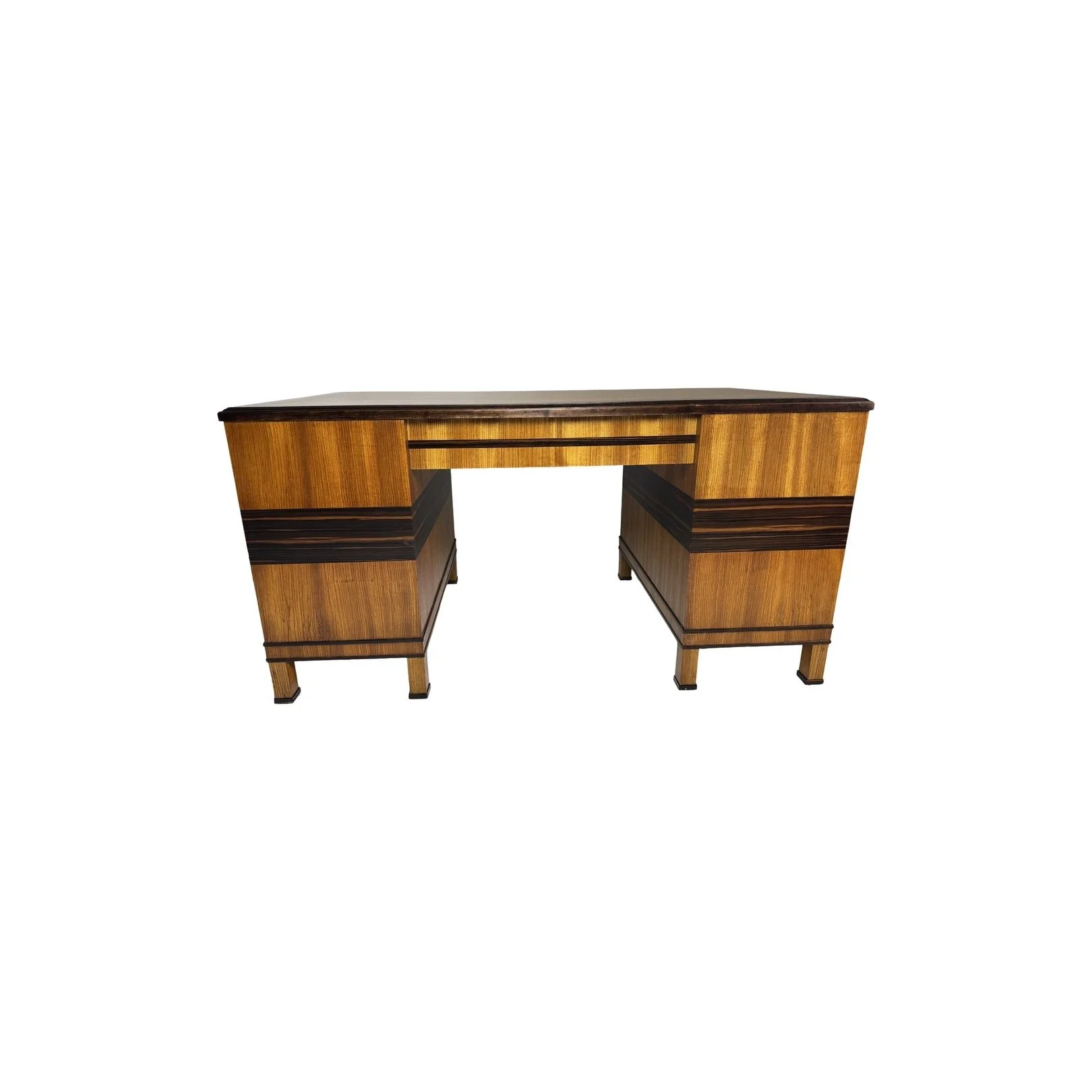Art Deco Zebrano Desk D439