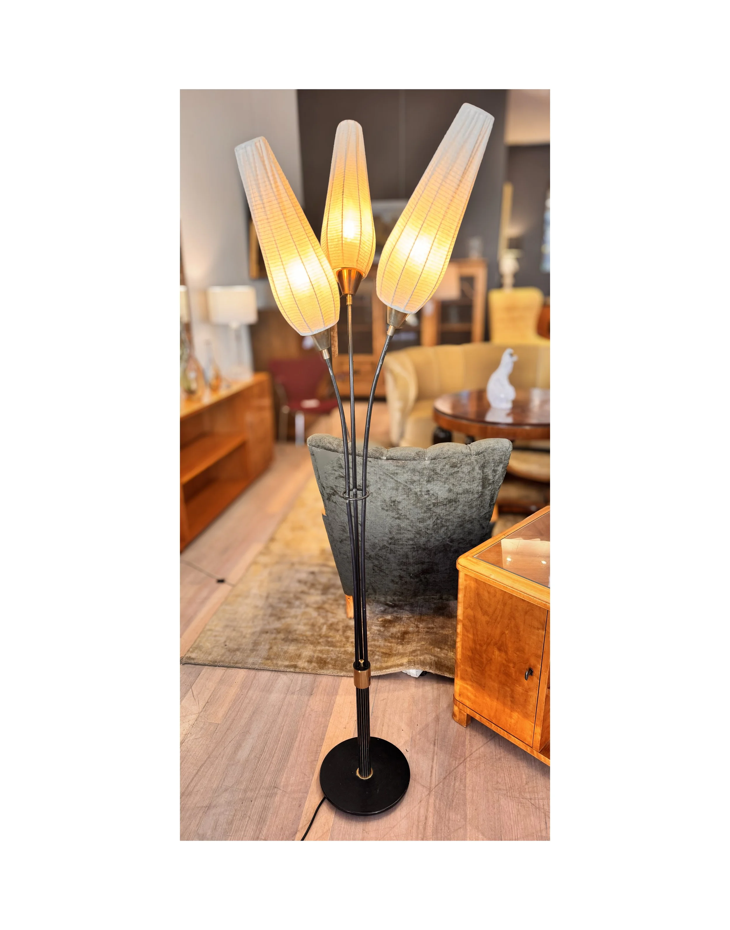 Swedish Mid Century Floor Lamp T250
