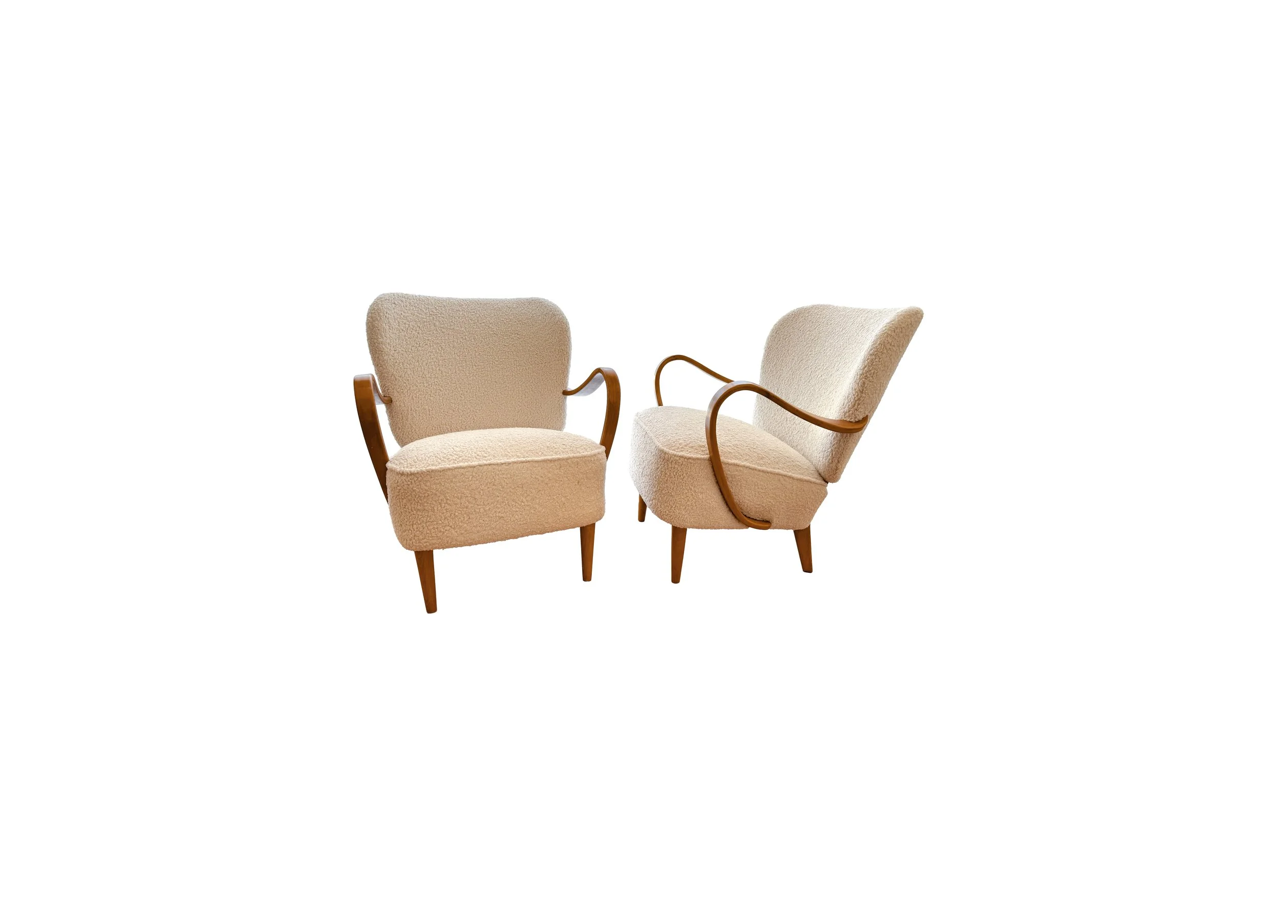 Pair of Art Deco Lounge Chairs D469