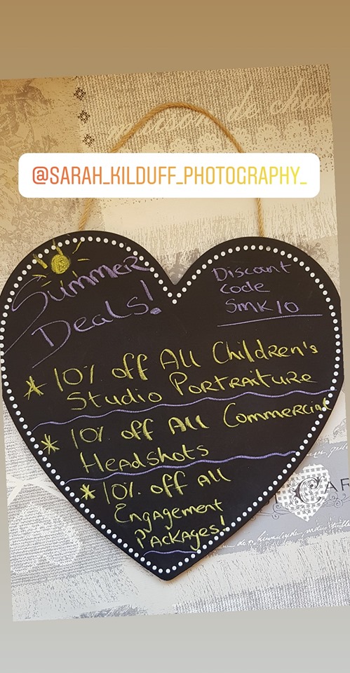 Summer Photography Deals at SMK Studios by Sarah Kilduff photography!