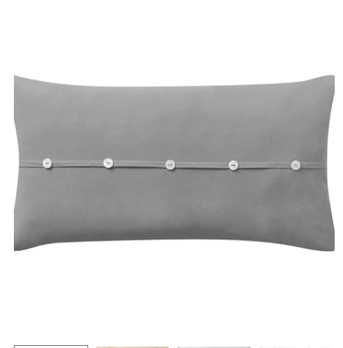 pillow lumbar grey buttons.PNG