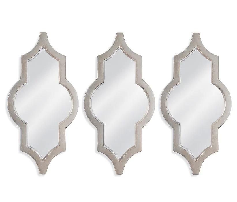 Keyhole 3 pc Mirror Set