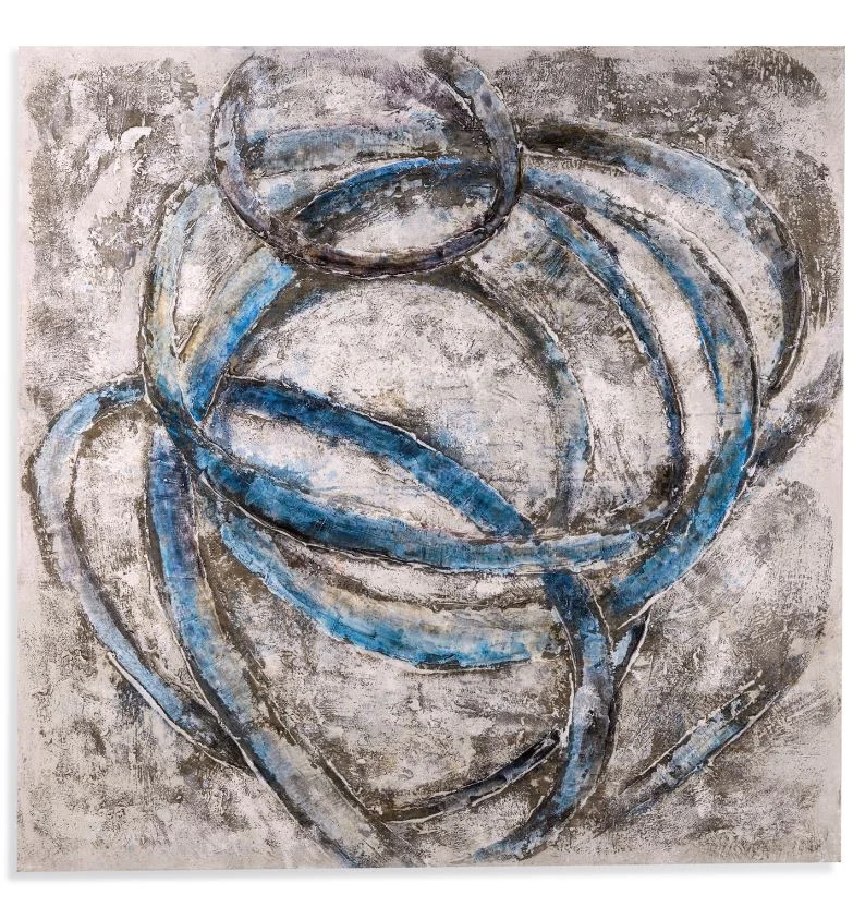 Blue Rings (sofa size)