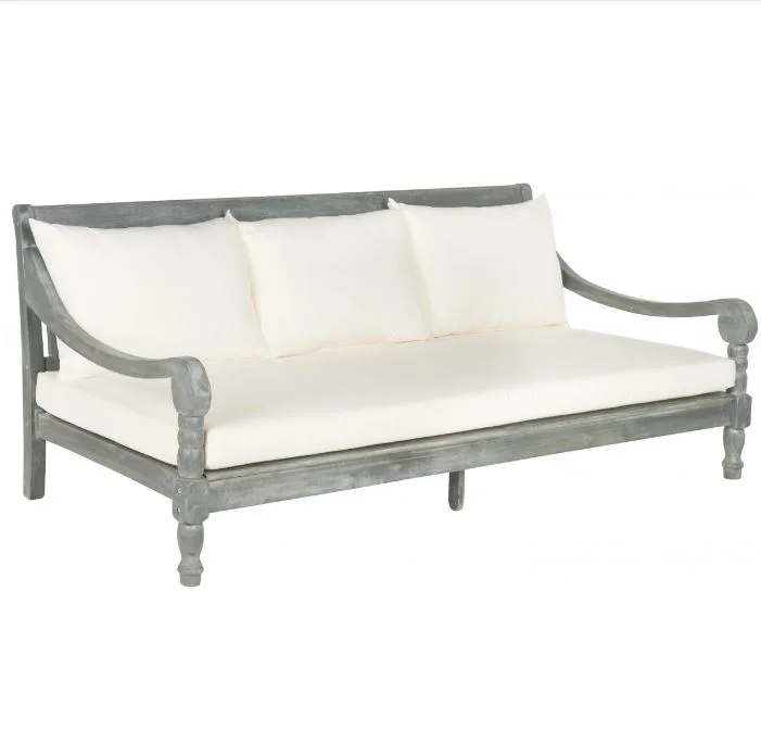 Caterina Sofa/Daybed (Available in White/Grey &amp; Mocha/Natural)