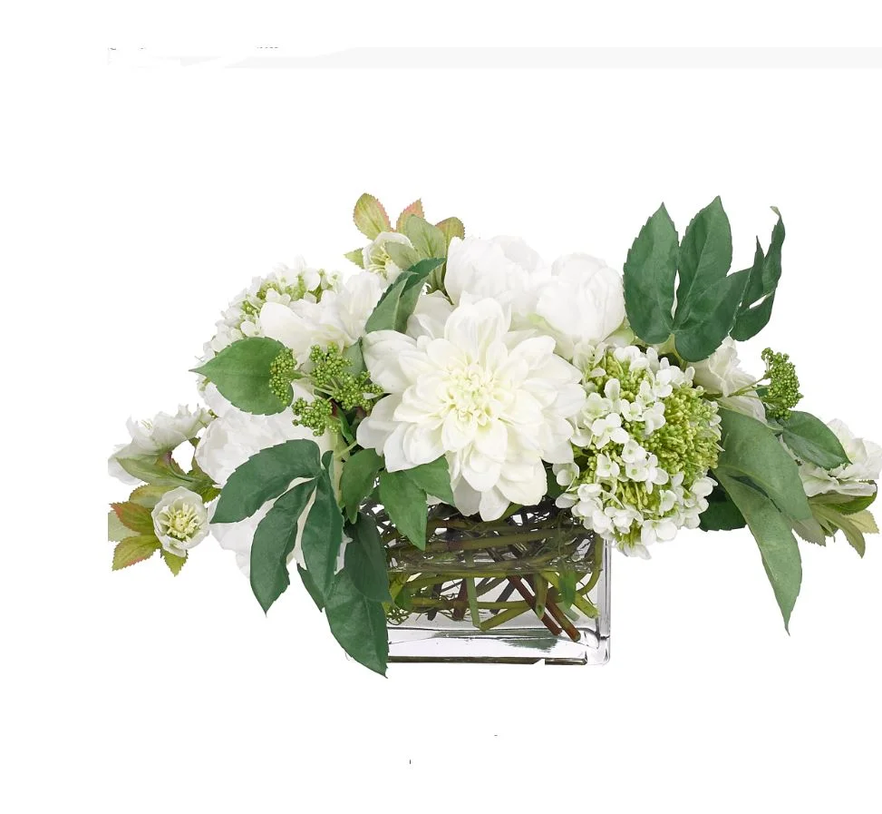 Dahlia Peony Centerpiece