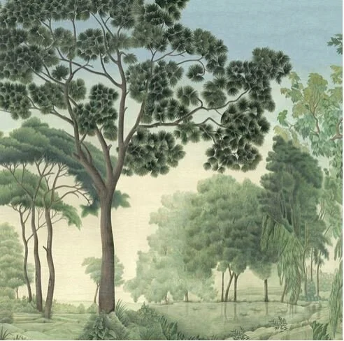 Italian Panoramic Mural