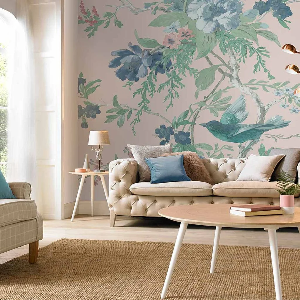 VENETIAN FLORAL ROSE BESPOKE MURAL