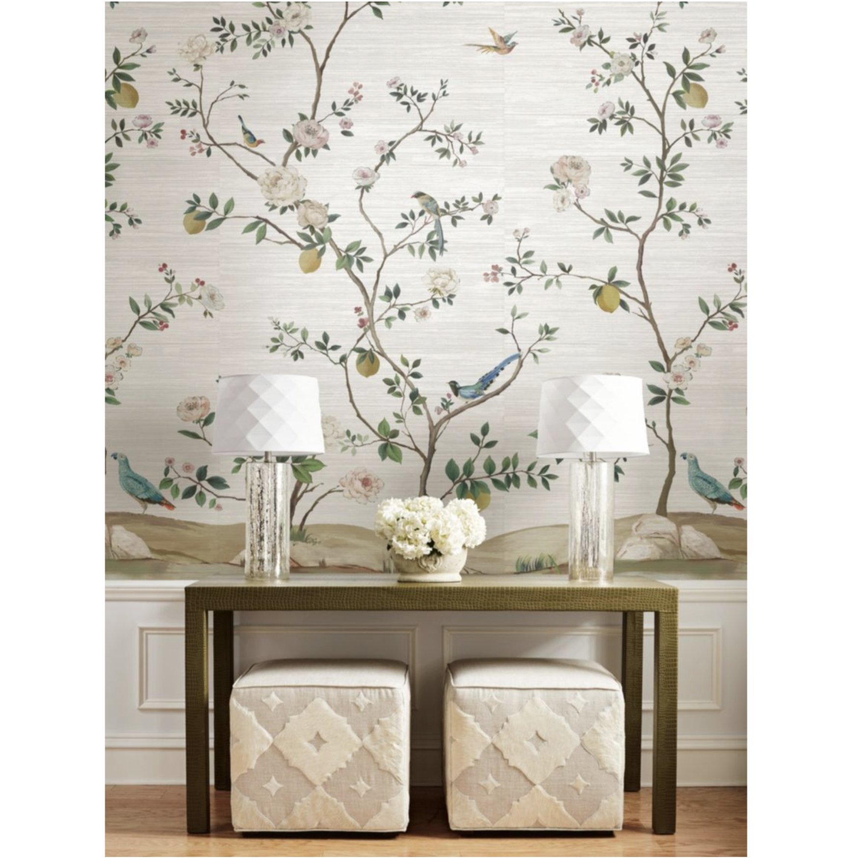 BLOSSOM CHINOISERIE - MURAL