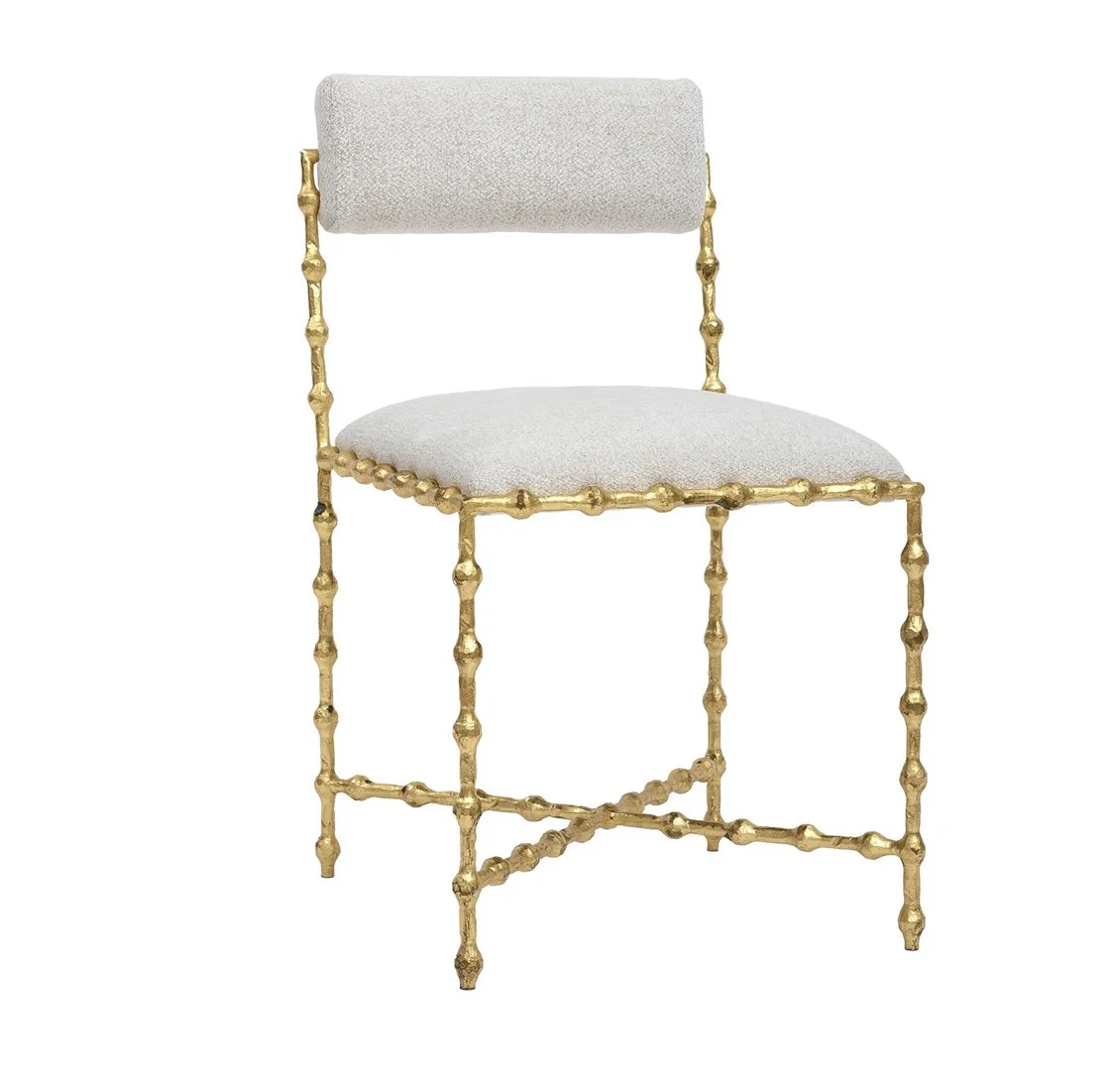 ELDER DINING CHAIR-GOLD LEAF