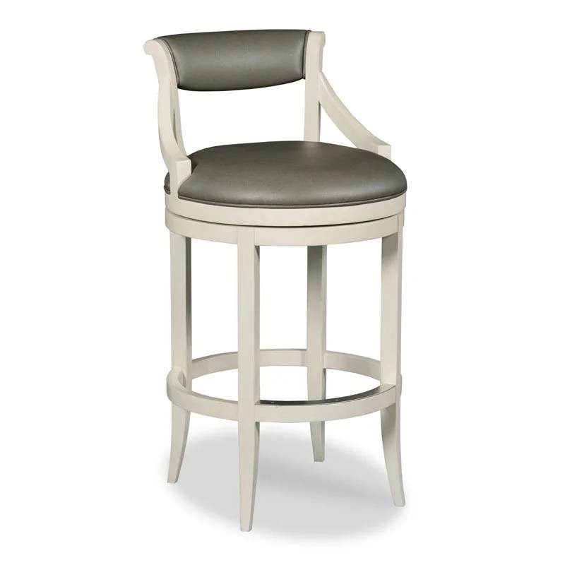 Taylor Bar Stool in white wash