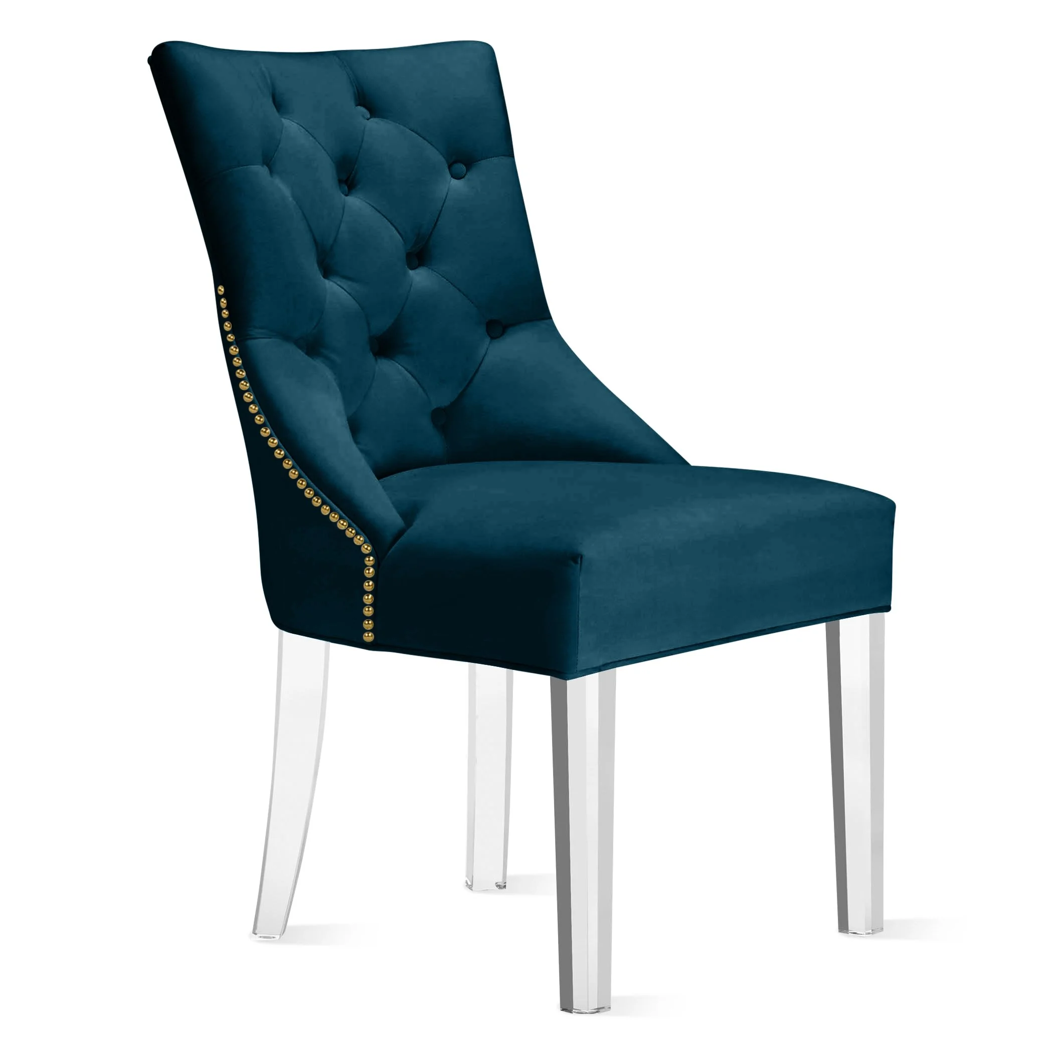 Nottingham Dining Chair - Acrylic (shown in Royale Peacock)