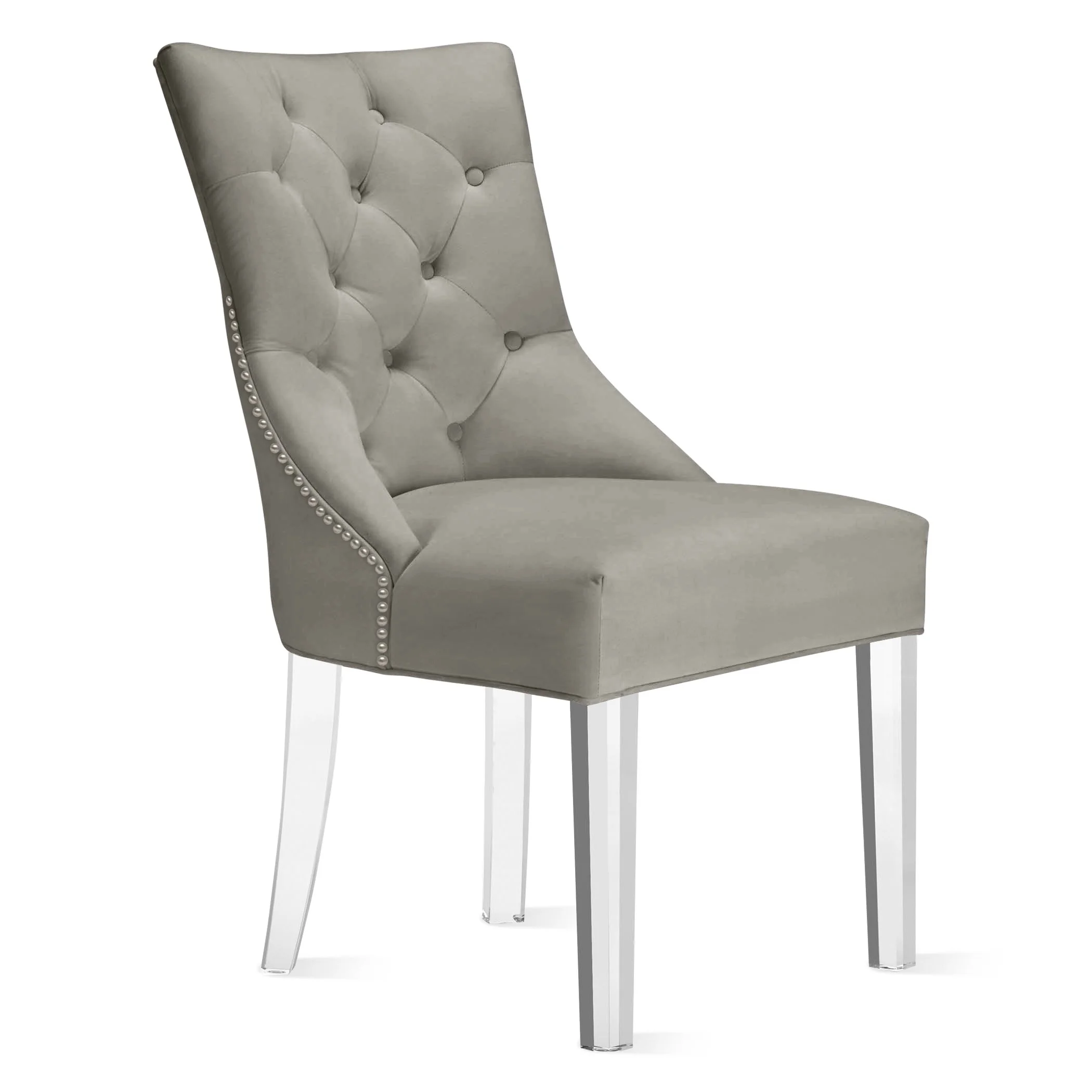 Nottingham Dining Chair - Acrylic (shown in Bella Dove)