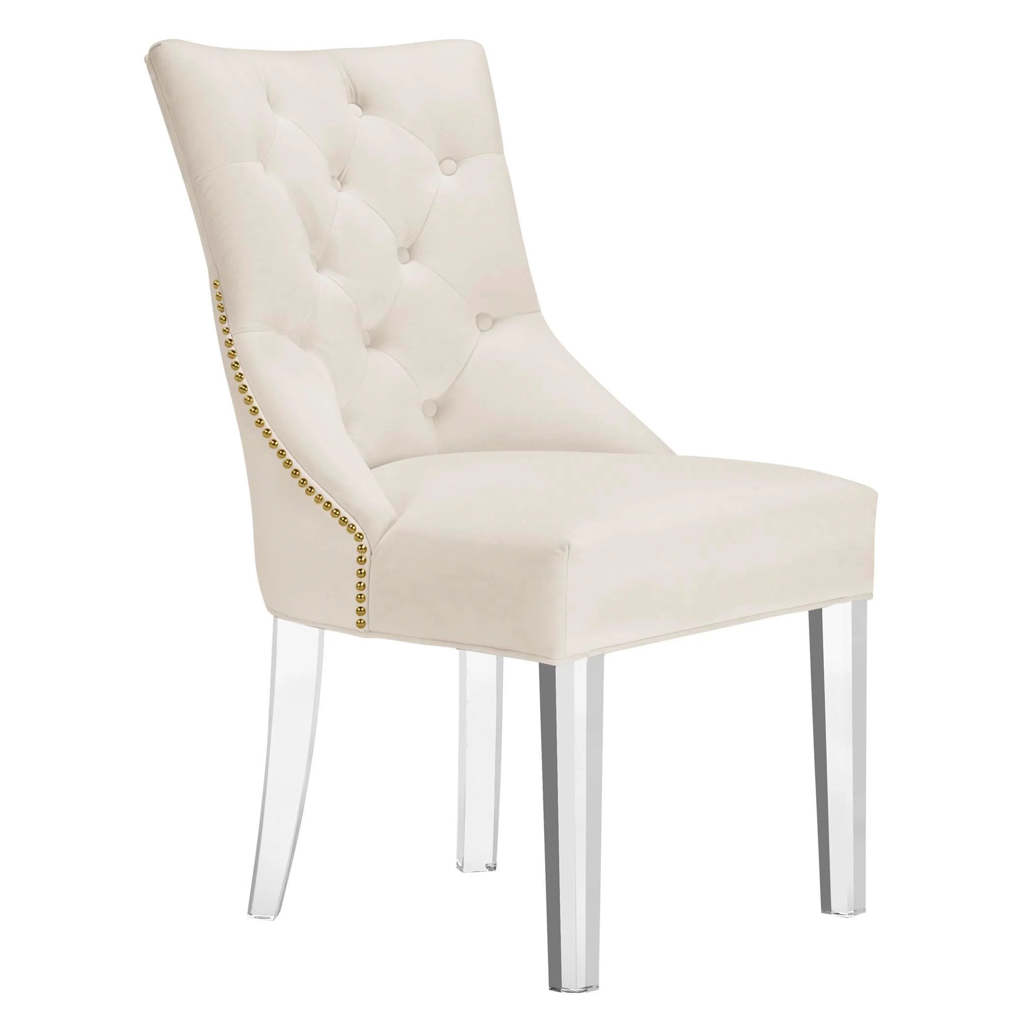 Nottingham Dining Chair - Acrylic (shown in Bella Pearl)