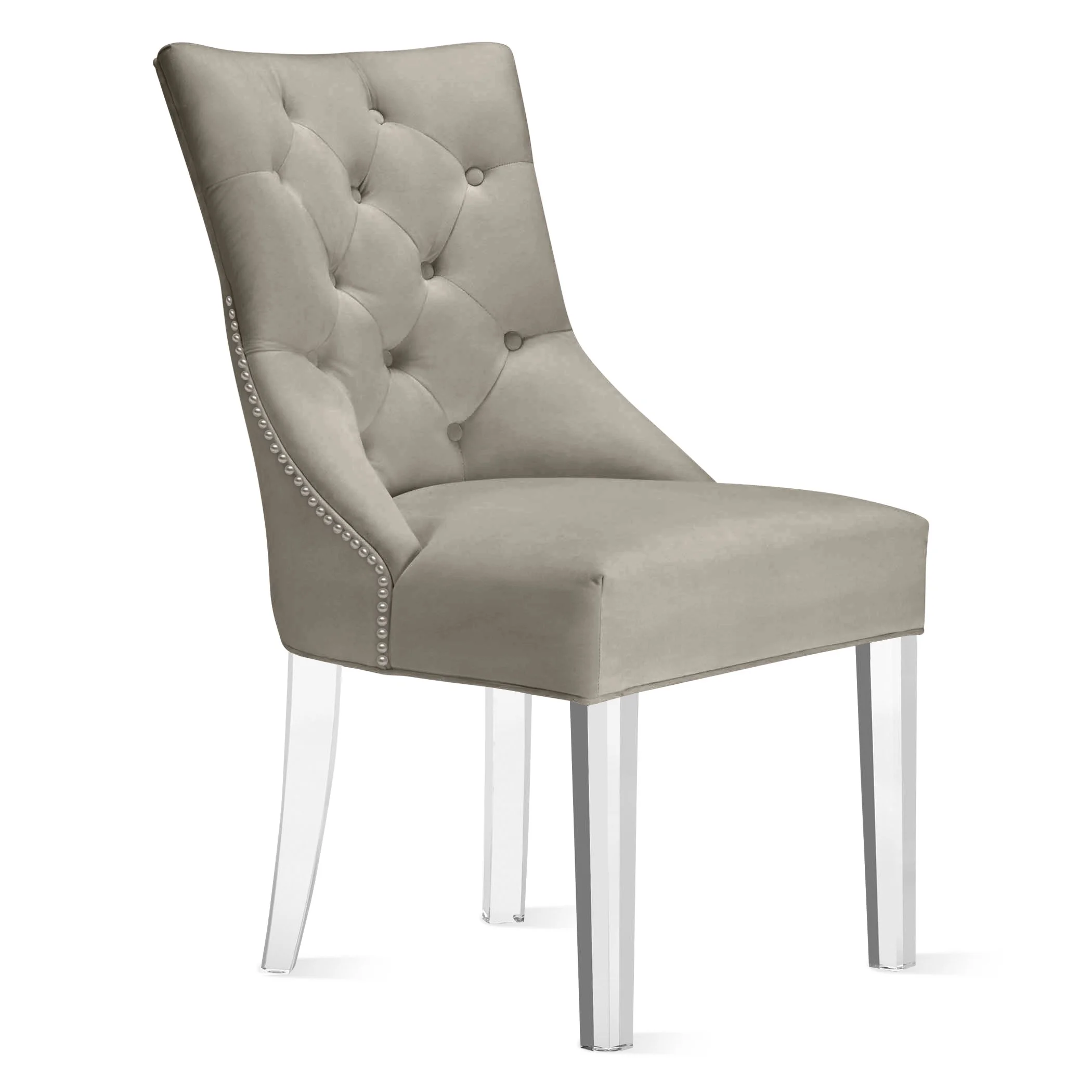 Nottingham Dining Chair - Acrylic (shown in Bella Moondust)