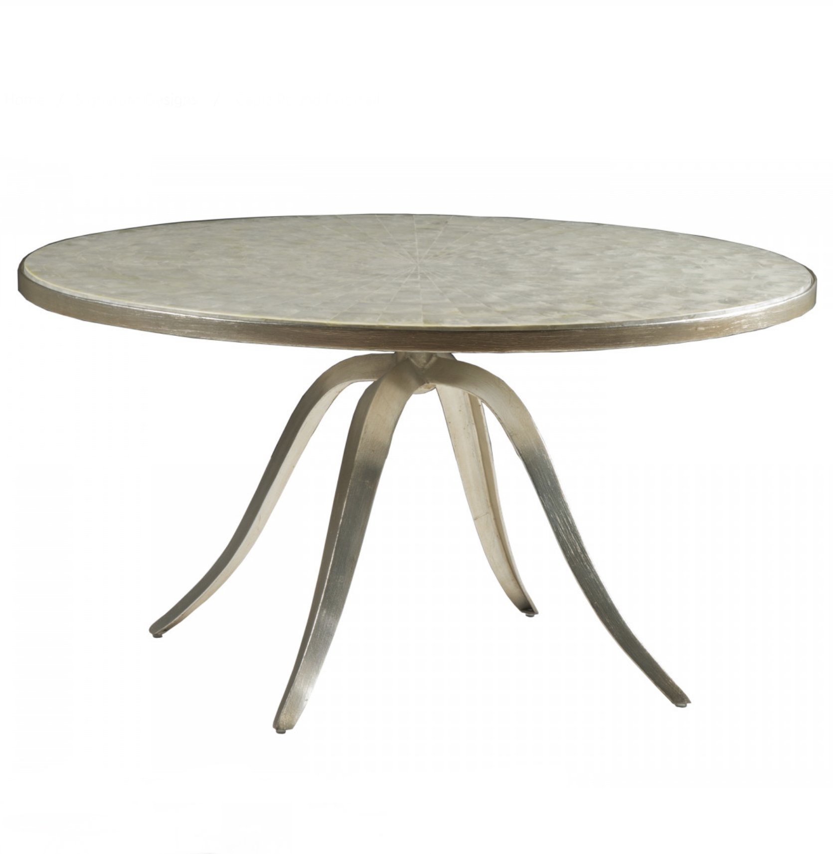 Capiz Round Cocktail