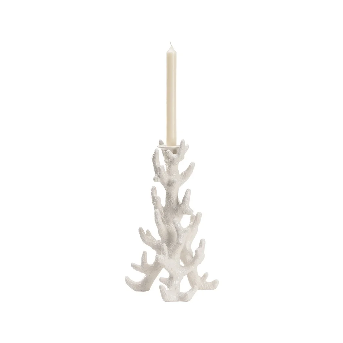 White Coral Candleholder (Med)
