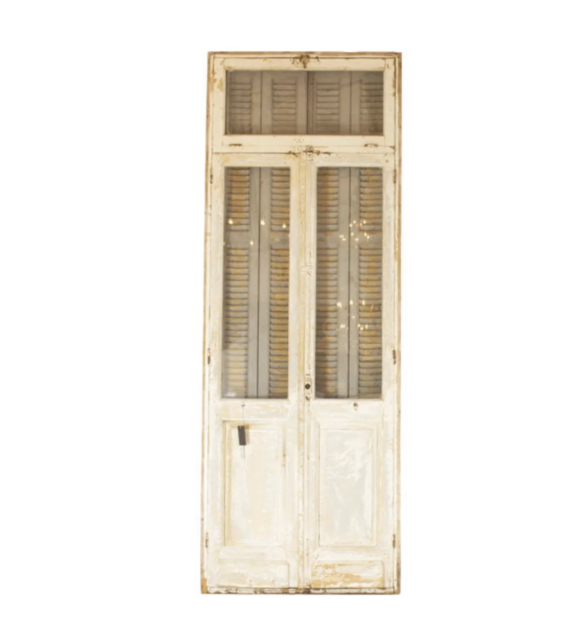 ANTIQUE DOOR W/SHUTTERS