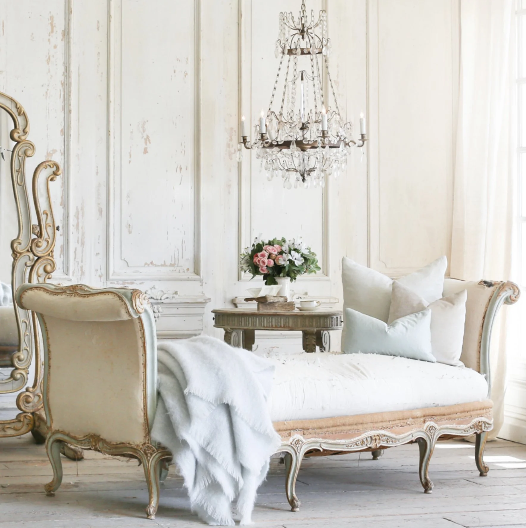 Antique Louis XV Daybed, Provence Circa 1800