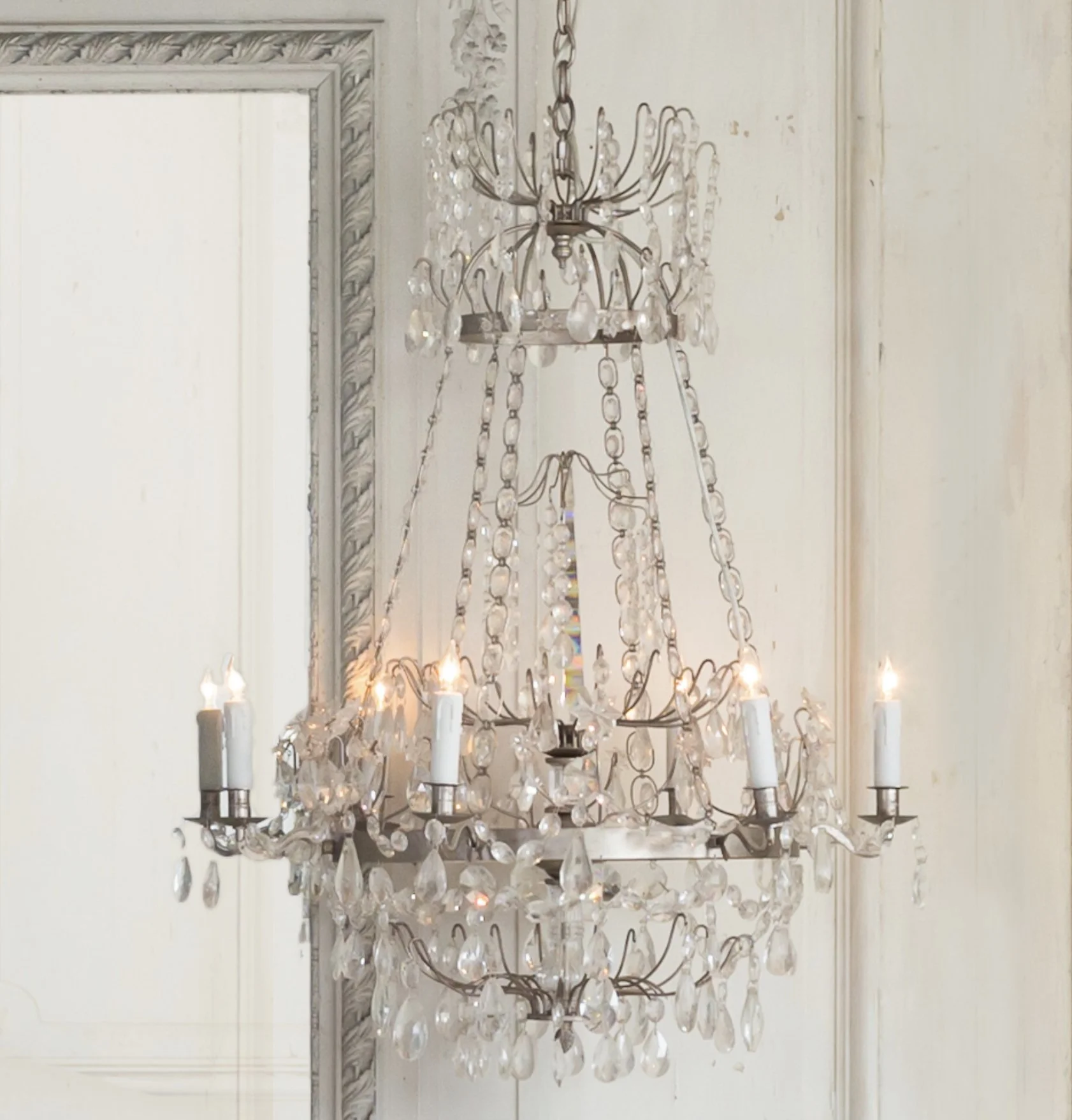Albertina Chandelier in Silver