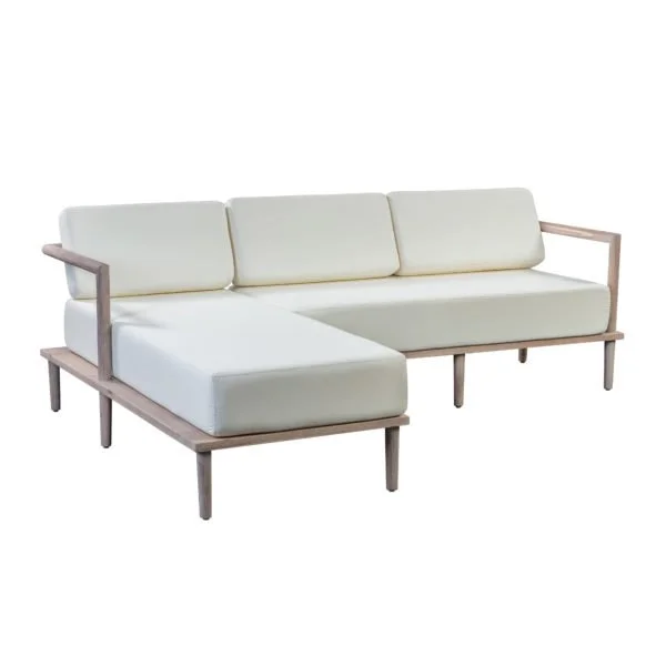 EMERSON CREAM OUTDOOR SECTIONAL - LAF