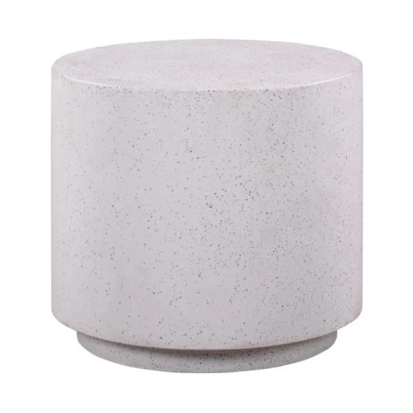 TERRAZZO LIGHT SPECKLED SIDE TABLE